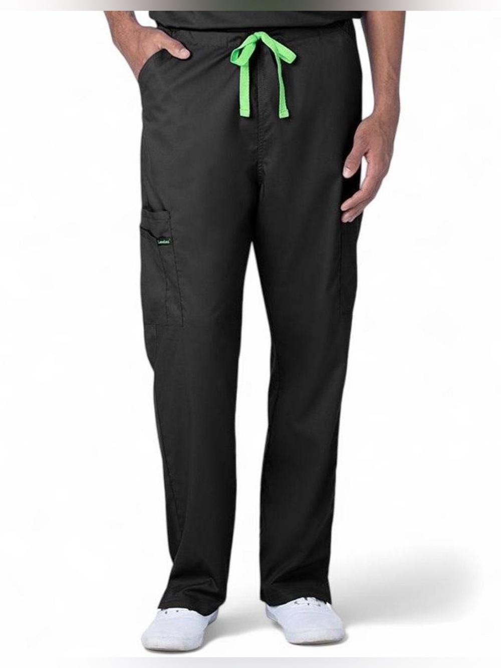 Landau Proflex Pants SzS/M Unisex Black Work Utility Soft Feel Wrinkle Resistant